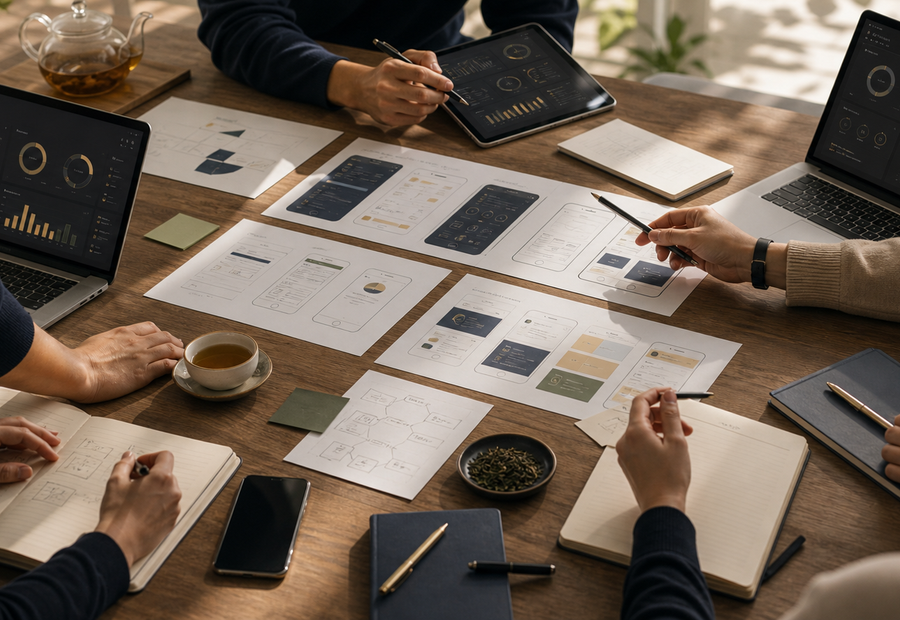 Team product sprint concept